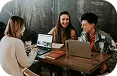 Business owner avoiding loan mistakes