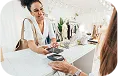 Young adult building credit using a secured credit card